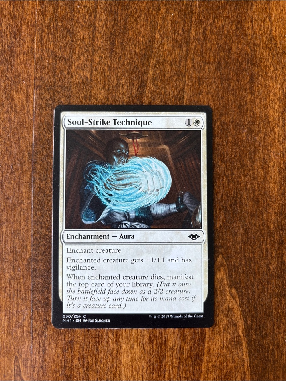 Soul-Strike Technique - Magic: The Gathering - White Enchantment Aura